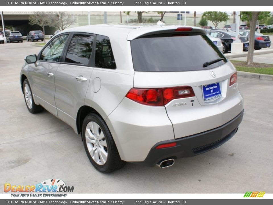 2010 Acura RDX SH-AWD Technology Palladium Silver Metallic / Ebony Photo #5