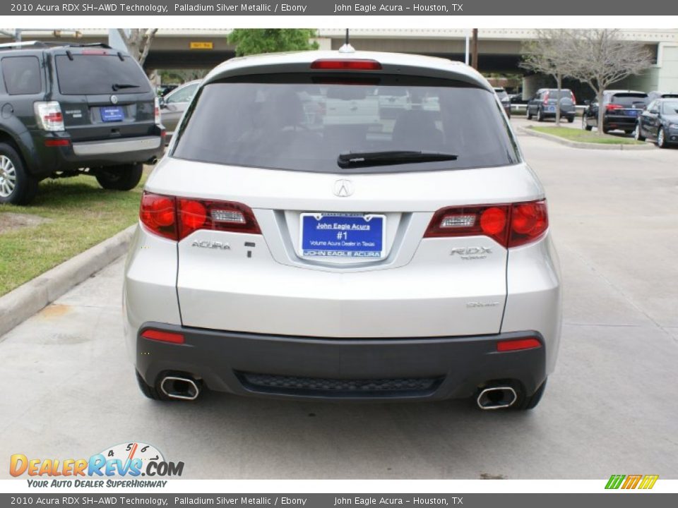 2010 Acura RDX SH-AWD Technology Palladium Silver Metallic / Ebony Photo #6