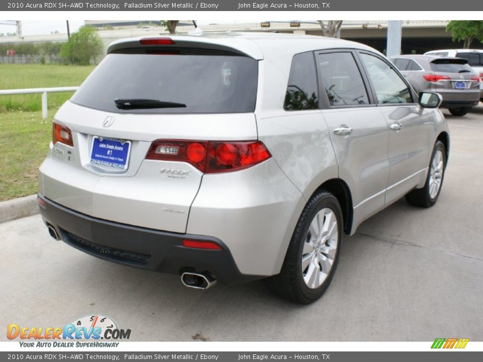 2010 Acura RDX SH-AWD Technology Palladium Silver Metallic / Ebony Photo #7