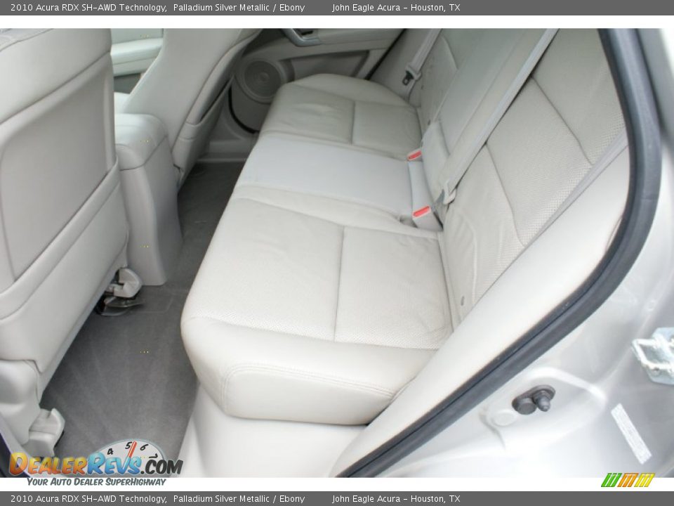 2010 Acura RDX SH-AWD Technology Palladium Silver Metallic / Ebony Photo #14