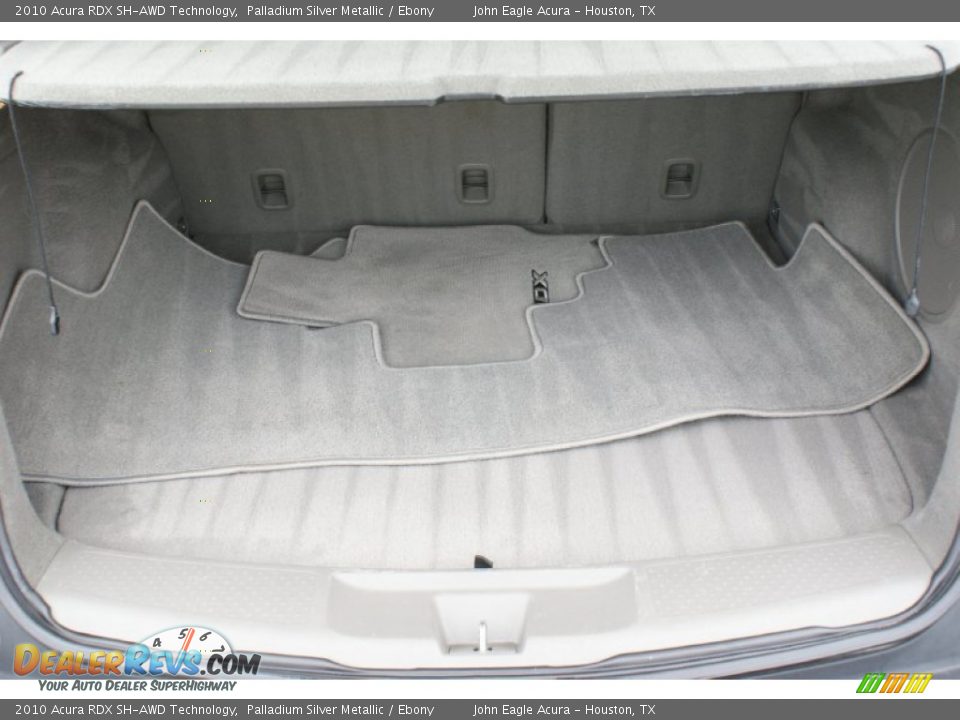 2010 Acura RDX SH-AWD Technology Palladium Silver Metallic / Ebony Photo #16