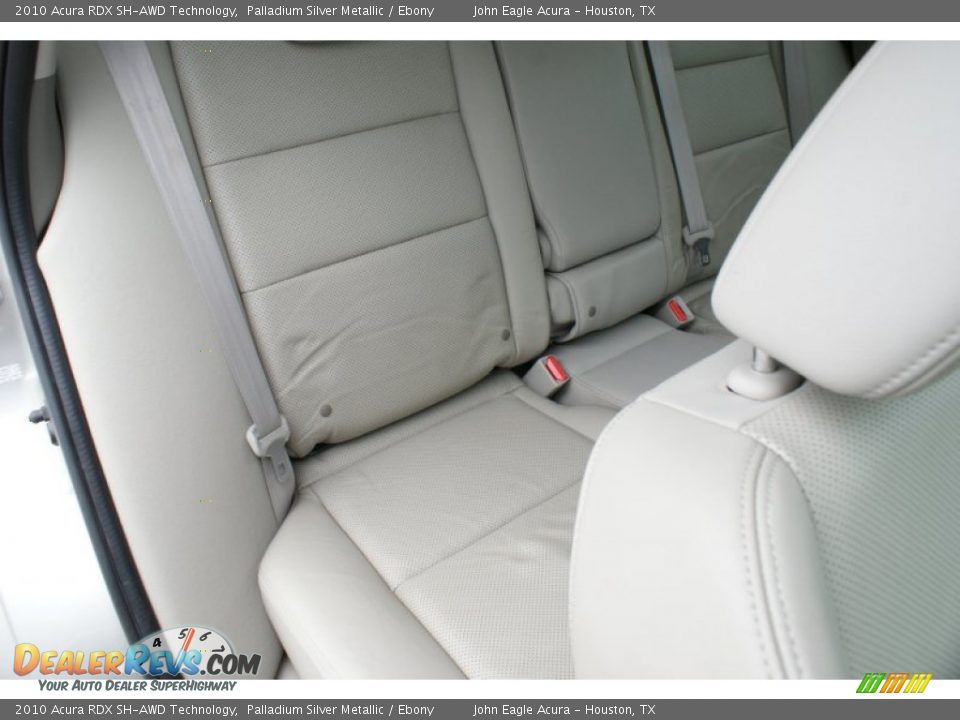 2010 Acura RDX SH-AWD Technology Palladium Silver Metallic / Ebony Photo #21
