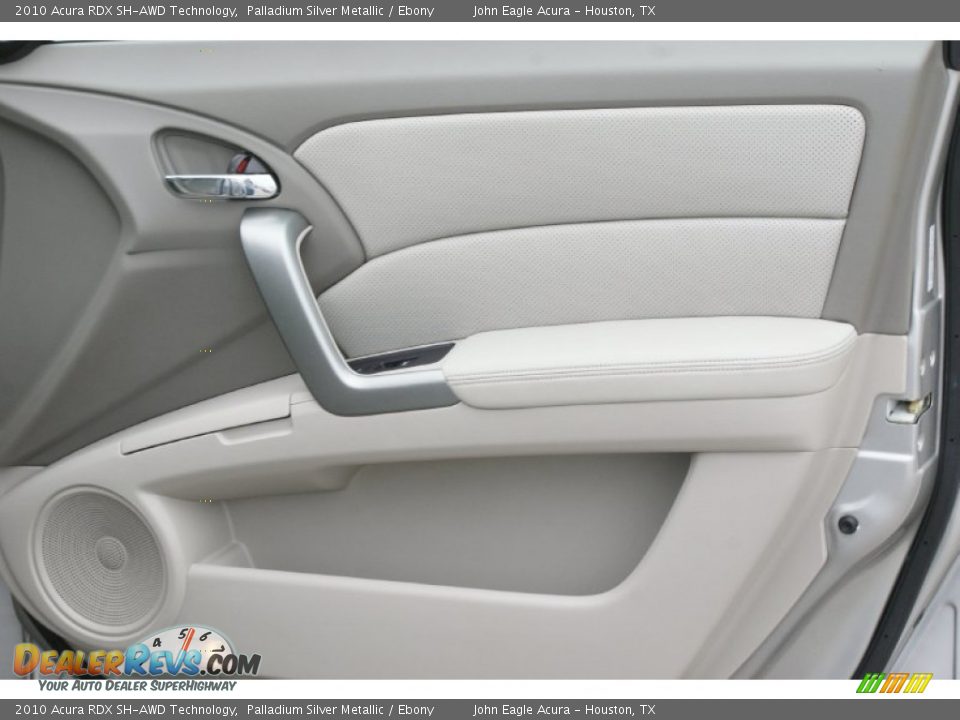 2010 Acura RDX SH-AWD Technology Palladium Silver Metallic / Ebony Photo #22