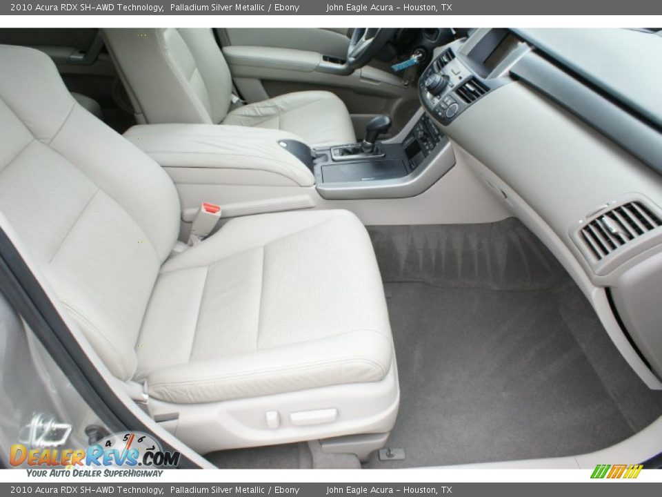 2010 Acura RDX SH-AWD Technology Palladium Silver Metallic / Ebony Photo #23