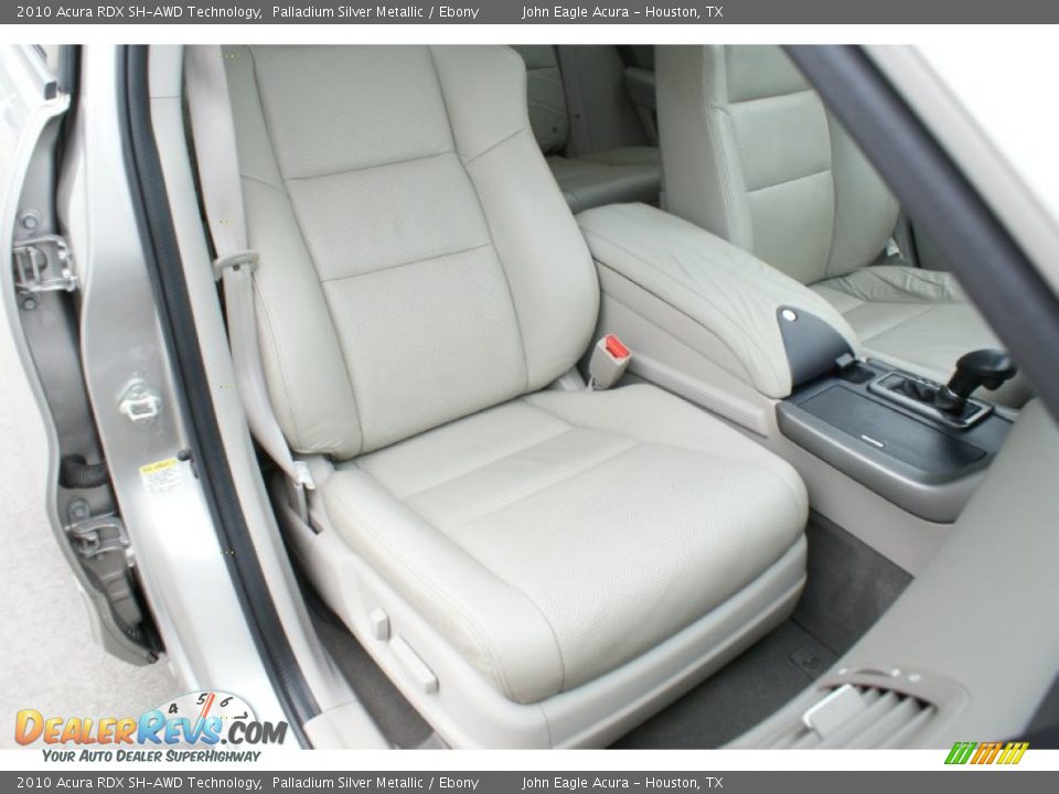 2010 Acura RDX SH-AWD Technology Palladium Silver Metallic / Ebony Photo #24