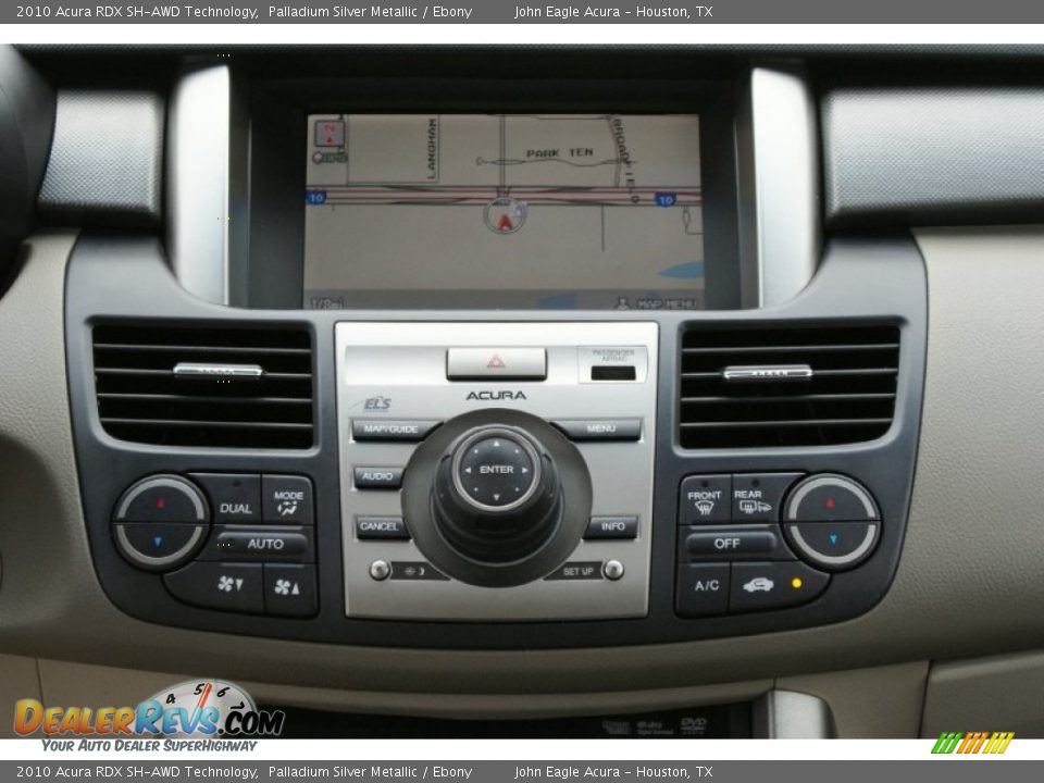 2010 Acura RDX SH-AWD Technology Palladium Silver Metallic / Ebony Photo #27