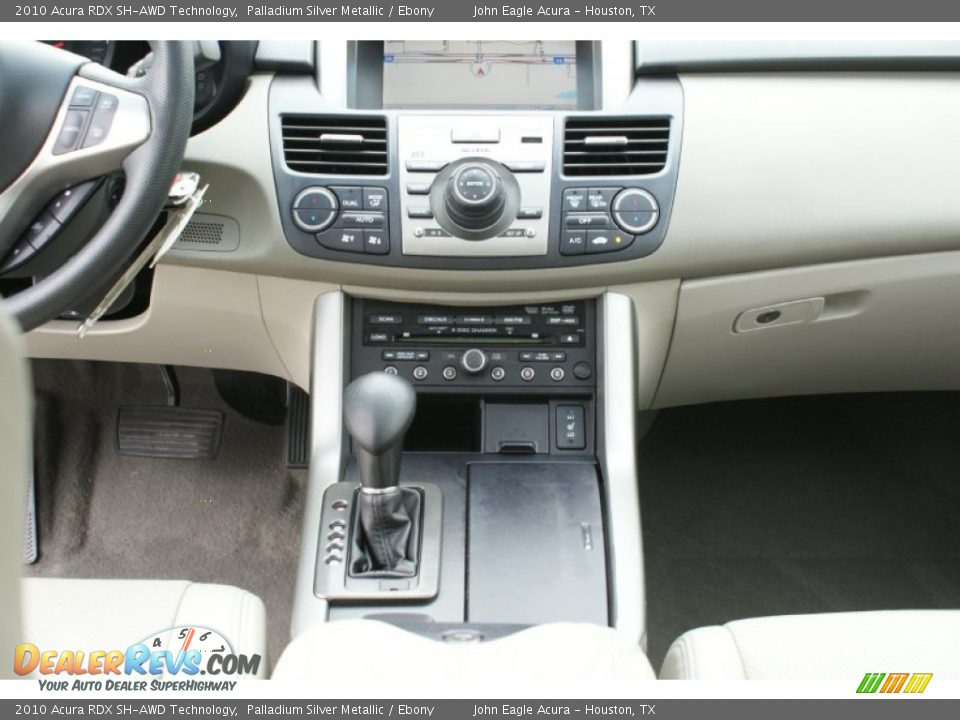 2010 Acura RDX SH-AWD Technology Palladium Silver Metallic / Ebony Photo #28