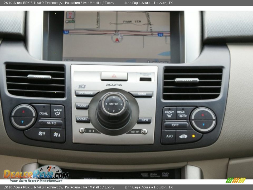 2010 Acura RDX SH-AWD Technology Palladium Silver Metallic / Ebony Photo #29