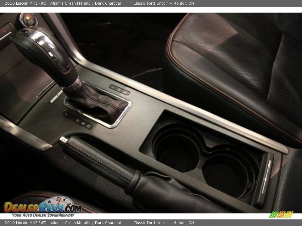 2010 Lincoln MKZ FWD Atlantis Green Metallic / Dark Charcoal Photo #12