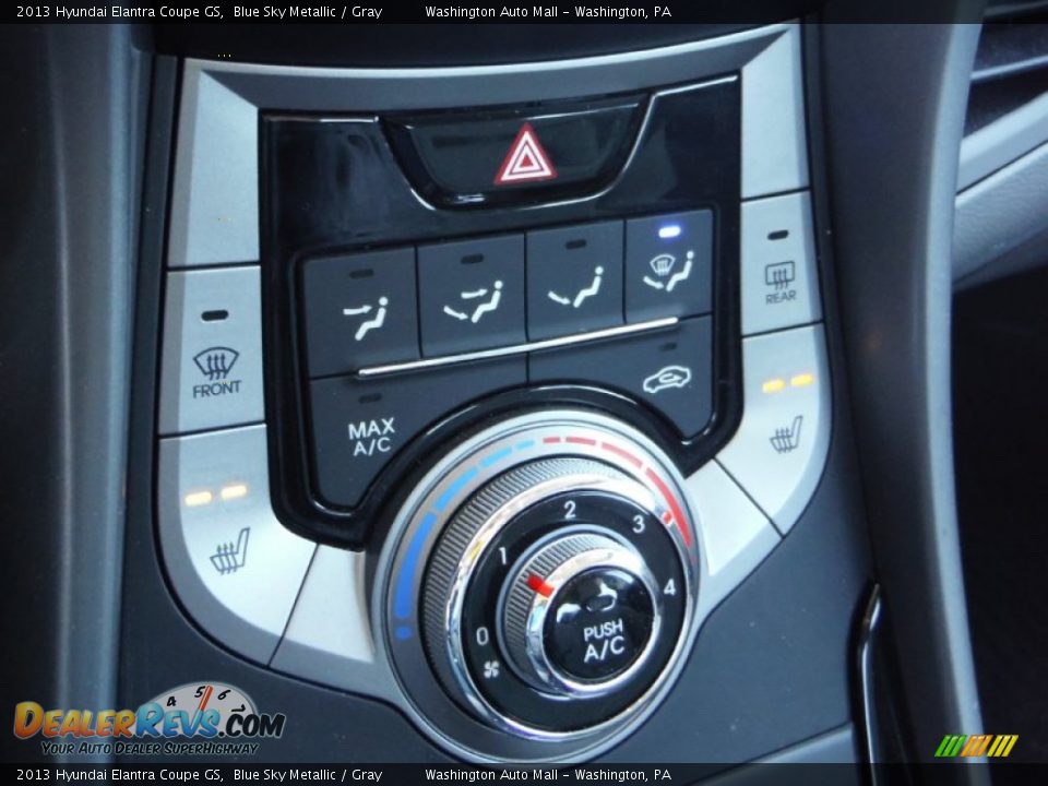 Controls of 2013 Hyundai Elantra Coupe GS Photo #15