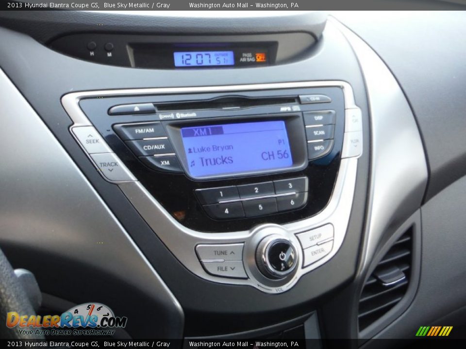 Controls of 2013 Hyundai Elantra Coupe GS Photo #16