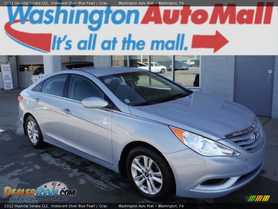 2012 Hyundai Sonata GLS Iridescent Silver Blue Pearl / Gray Photo #1