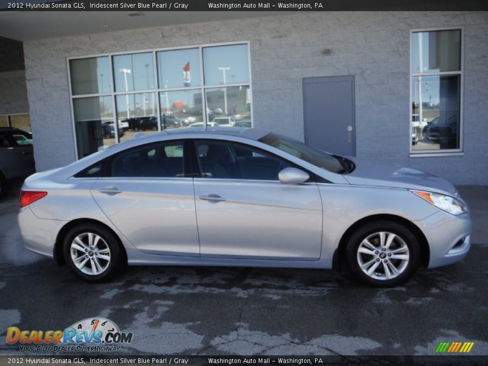 2012 Hyundai Sonata GLS Iridescent Silver Blue Pearl / Gray Photo #2