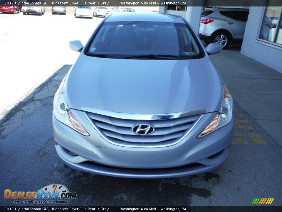 2012 Hyundai Sonata GLS Iridescent Silver Blue Pearl / Gray Photo #4