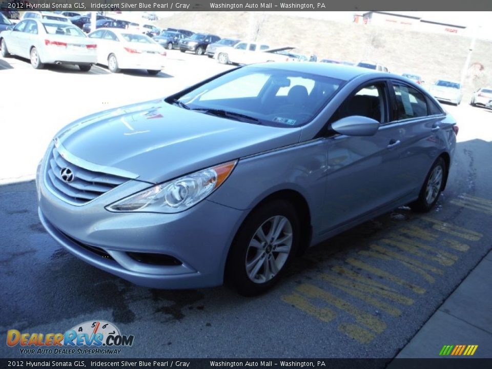 2012 Hyundai Sonata GLS Iridescent Silver Blue Pearl / Gray Photo #5
