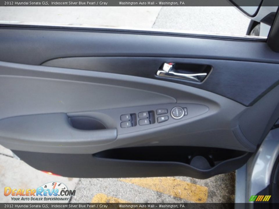 2012 Hyundai Sonata GLS Iridescent Silver Blue Pearl / Gray Photo #10