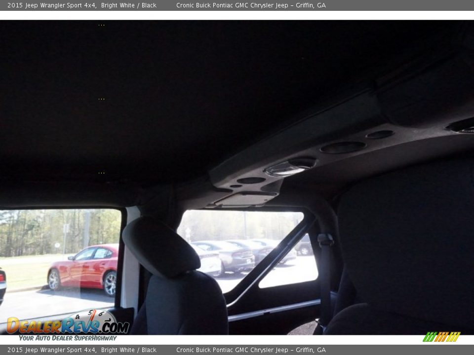 2015 Jeep Wrangler Sport 4x4 Bright White / Black Photo #11