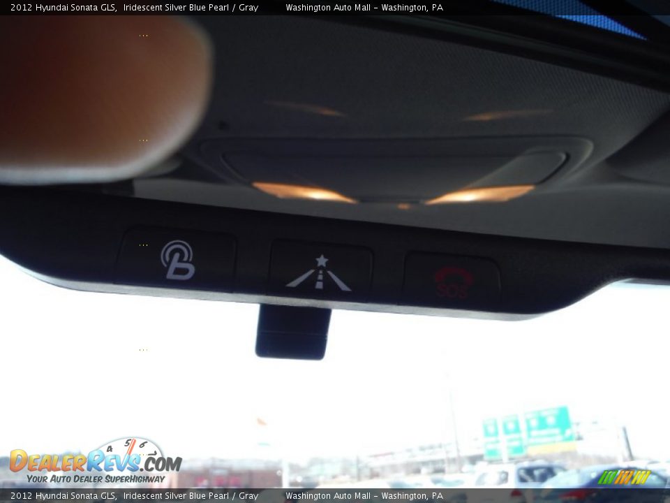 2012 Hyundai Sonata GLS Iridescent Silver Blue Pearl / Gray Photo #15