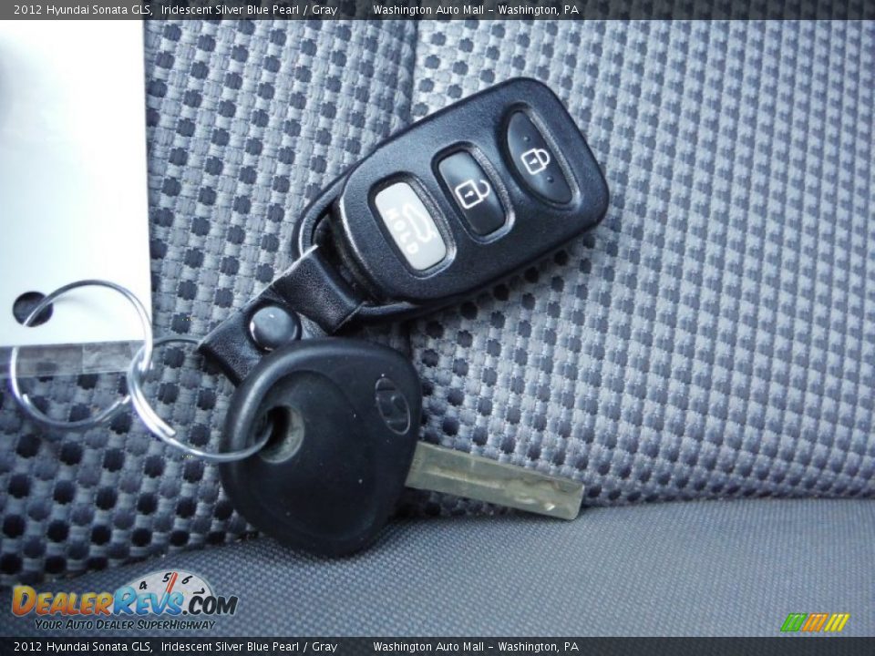 2012 Hyundai Sonata GLS Iridescent Silver Blue Pearl / Gray Photo #18