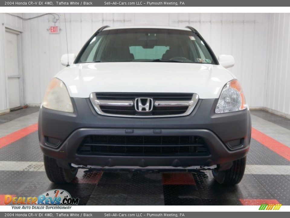 2004 Honda CR-V EX 4WD Taffeta White / Black Photo #4