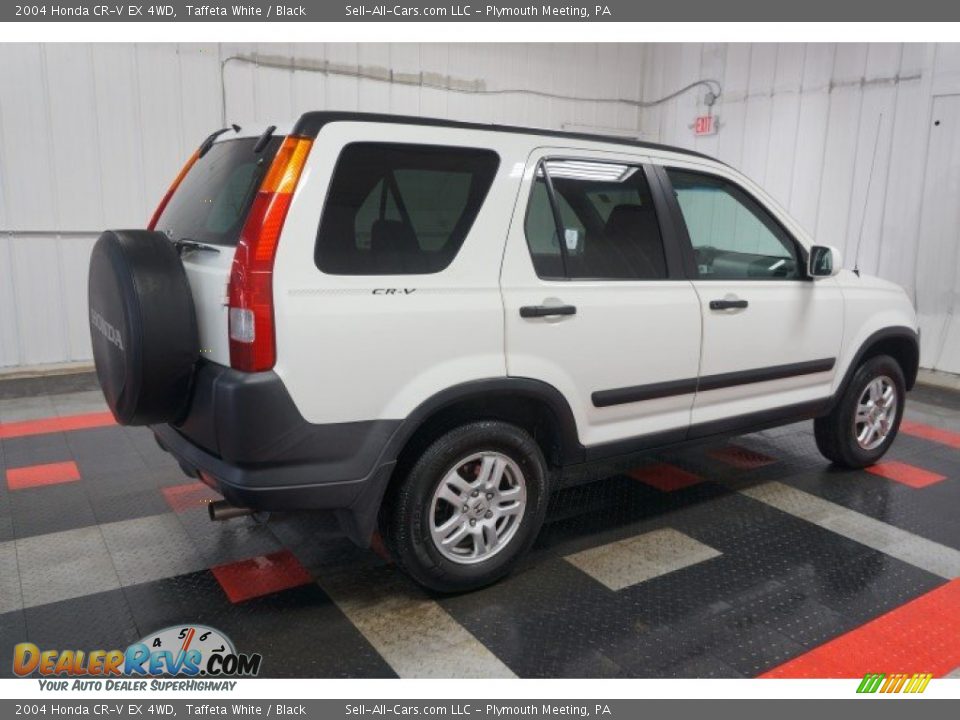 2004 Honda CR-V EX 4WD Taffeta White / Black Photo #7