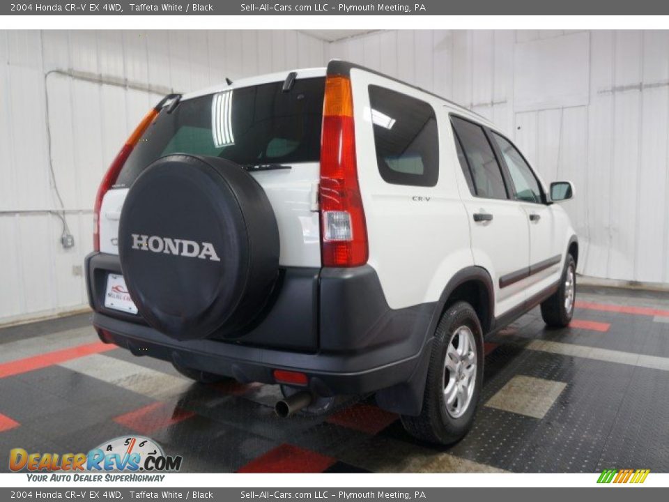 2004 Honda CR-V EX 4WD Taffeta White / Black Photo #8