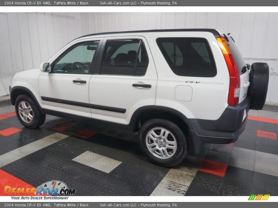 2004 Honda CR-V EX 4WD Taffeta White / Black Photo #11