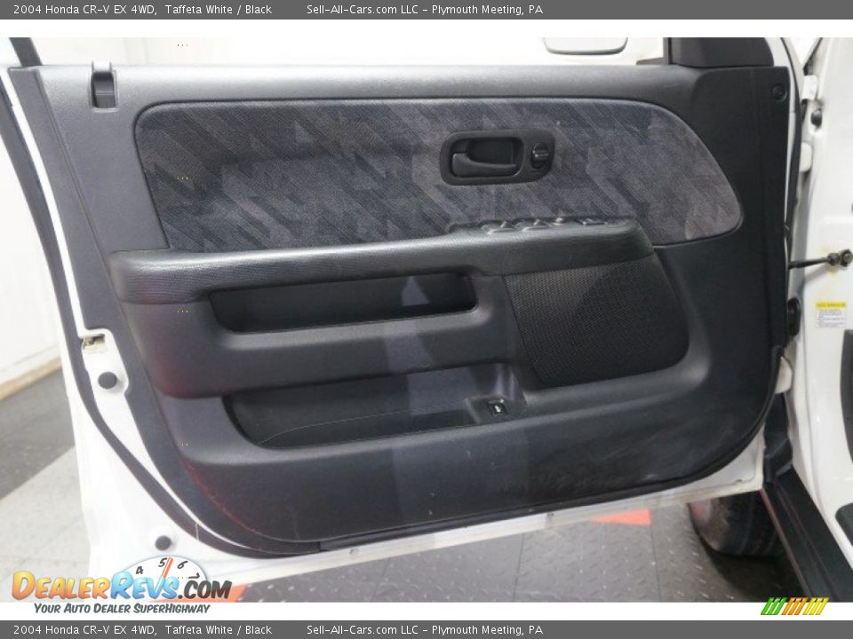 2004 Honda CR-V EX 4WD Taffeta White / Black Photo #12