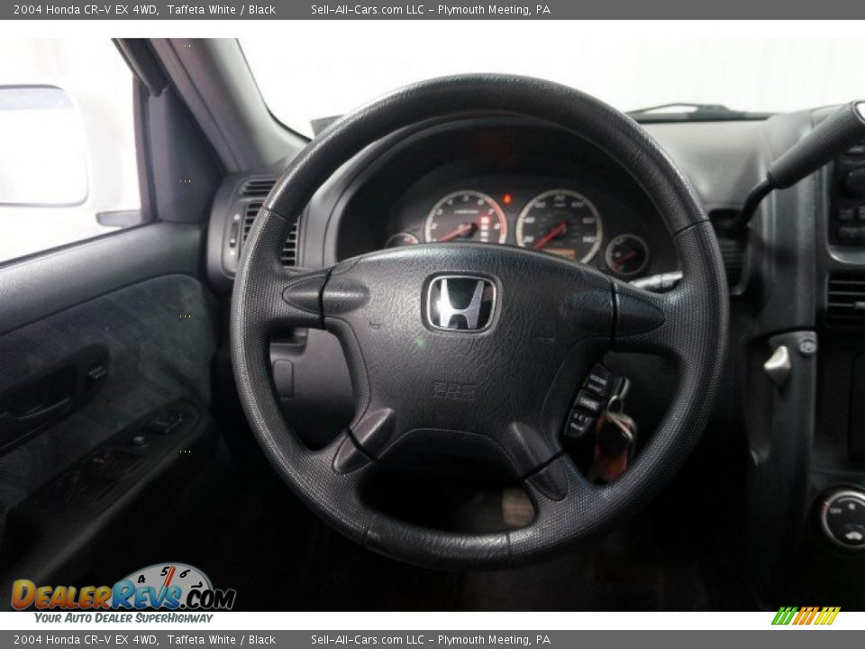 2004 Honda CR-V EX 4WD Taffeta White / Black Photo #22