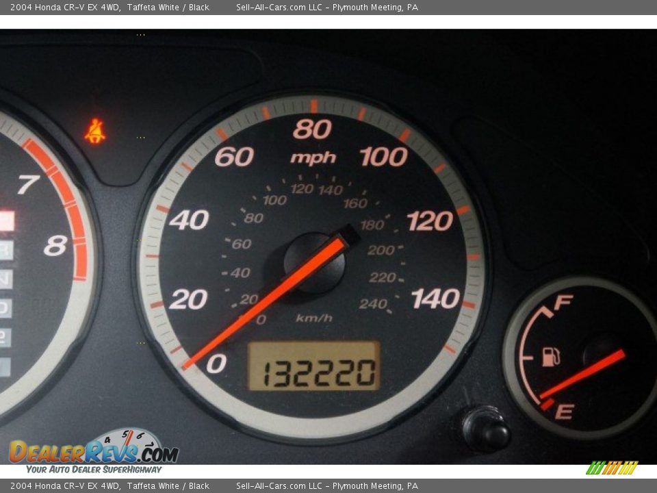2004 Honda CR-V EX 4WD Taffeta White / Black Photo #25