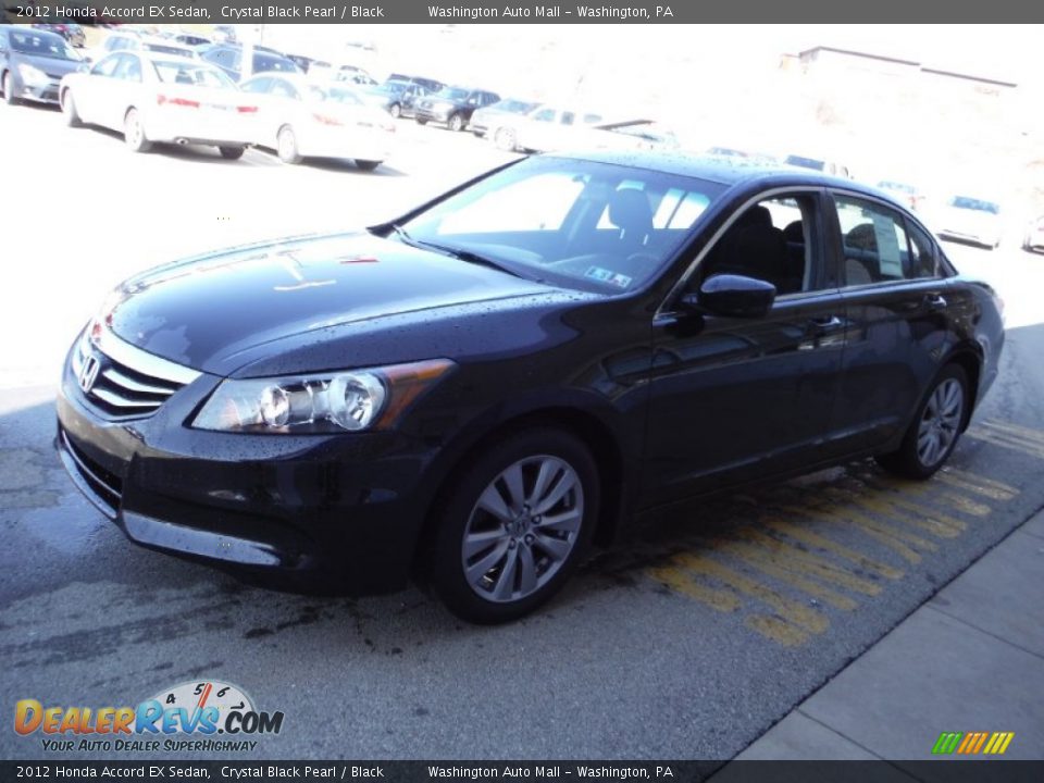 2012 Honda Accord EX Sedan Crystal Black Pearl / Black Photo #5