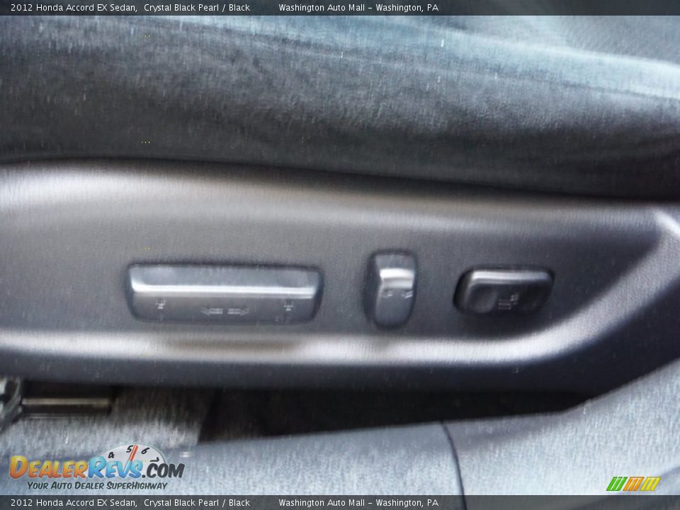 2012 Honda Accord EX Sedan Crystal Black Pearl / Black Photo #12