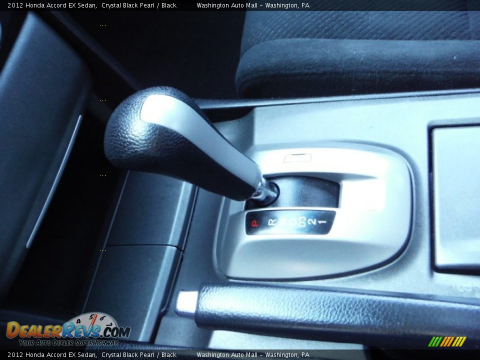 2012 Honda Accord EX Sedan Crystal Black Pearl / Black Photo #14