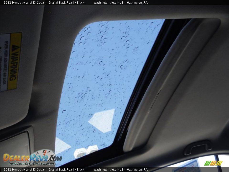 2012 Honda Accord EX Sedan Crystal Black Pearl / Black Photo #15