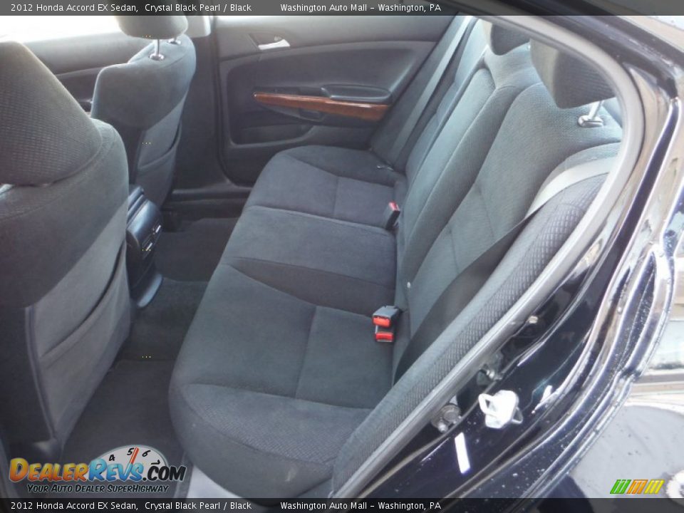 2012 Honda Accord EX Sedan Crystal Black Pearl / Black Photo #16