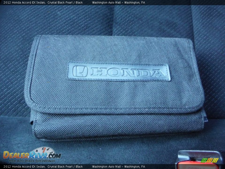 2012 Honda Accord EX Sedan Crystal Black Pearl / Black Photo #18