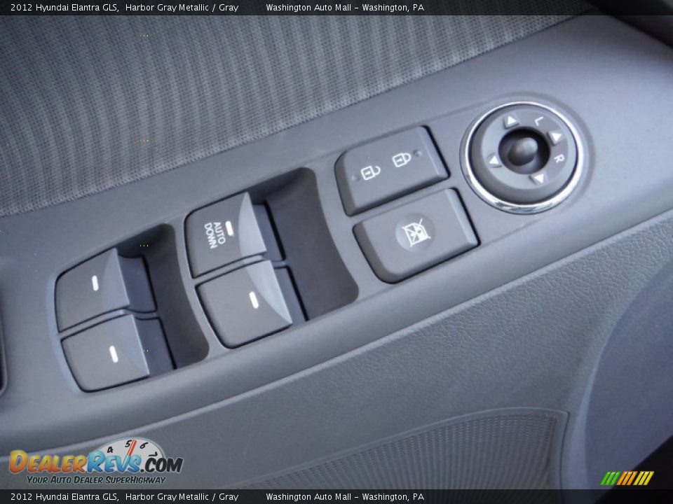 2012 Hyundai Elantra GLS Harbor Gray Metallic / Gray Photo #11