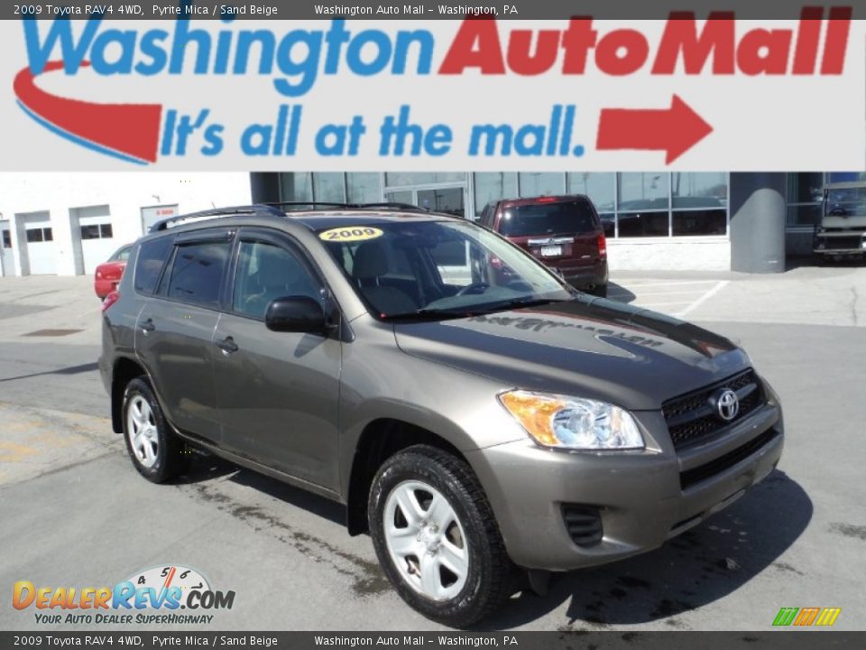 2009 Toyota RAV4 4WD Pyrite Mica / Sand Beige Photo #1
