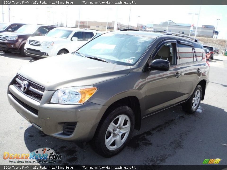 2009 Toyota RAV4 4WD Pyrite Mica / Sand Beige Photo #6