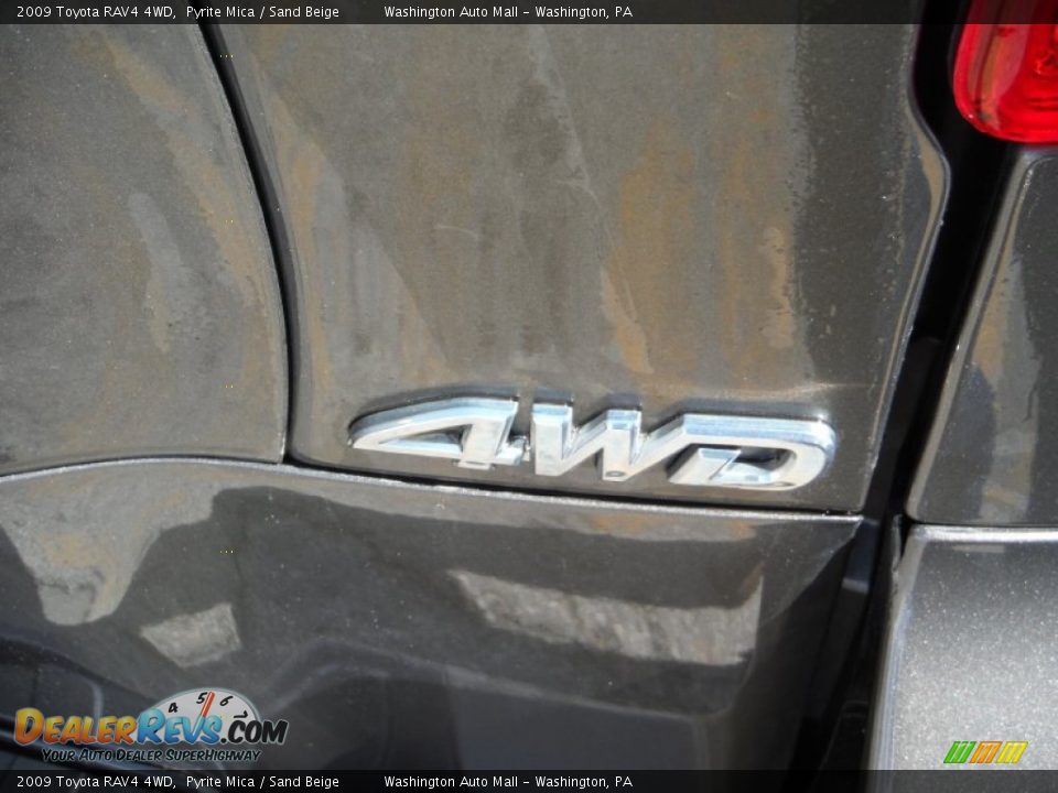 2009 Toyota RAV4 4WD Pyrite Mica / Sand Beige Photo #11
