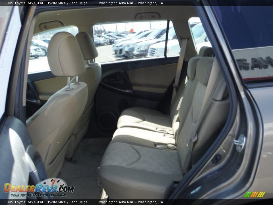 2009 Toyota RAV4 4WD Pyrite Mica / Sand Beige Photo #16