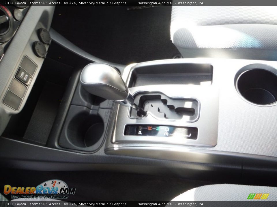 2014 Toyota Tacoma SR5 Access Cab 4x4 Silver Sky Metallic / Graphite Photo #18
