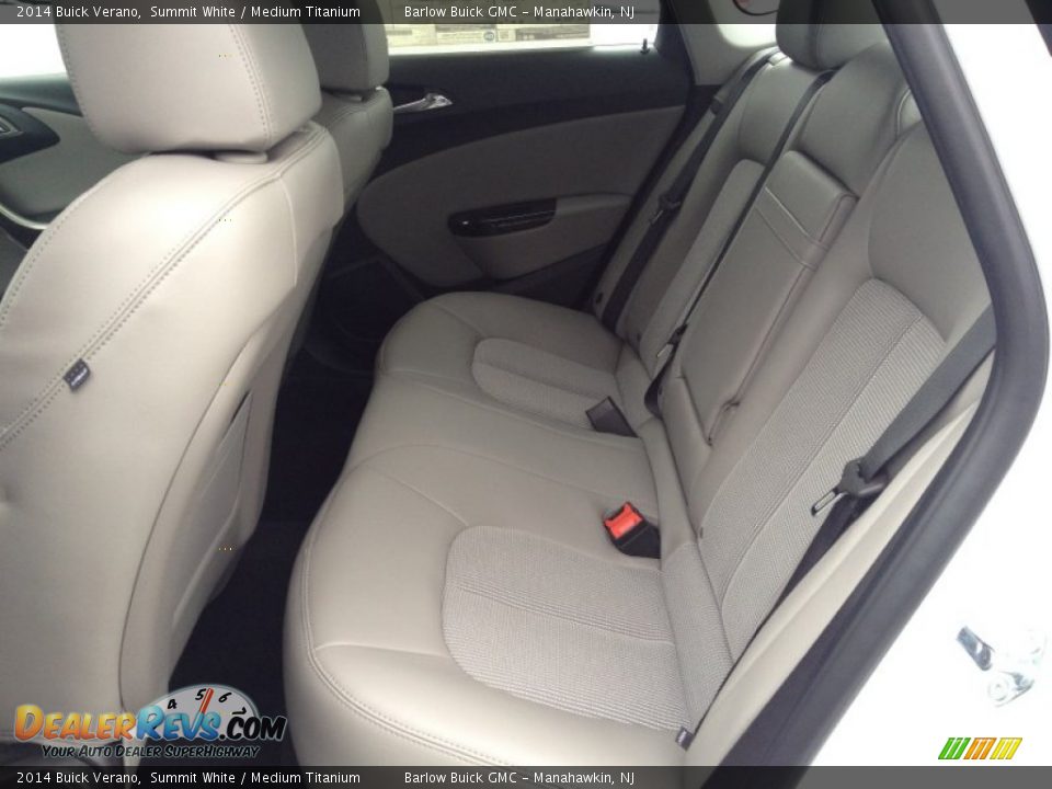 2014 Buick Verano Summit White / Medium Titanium Photo #6