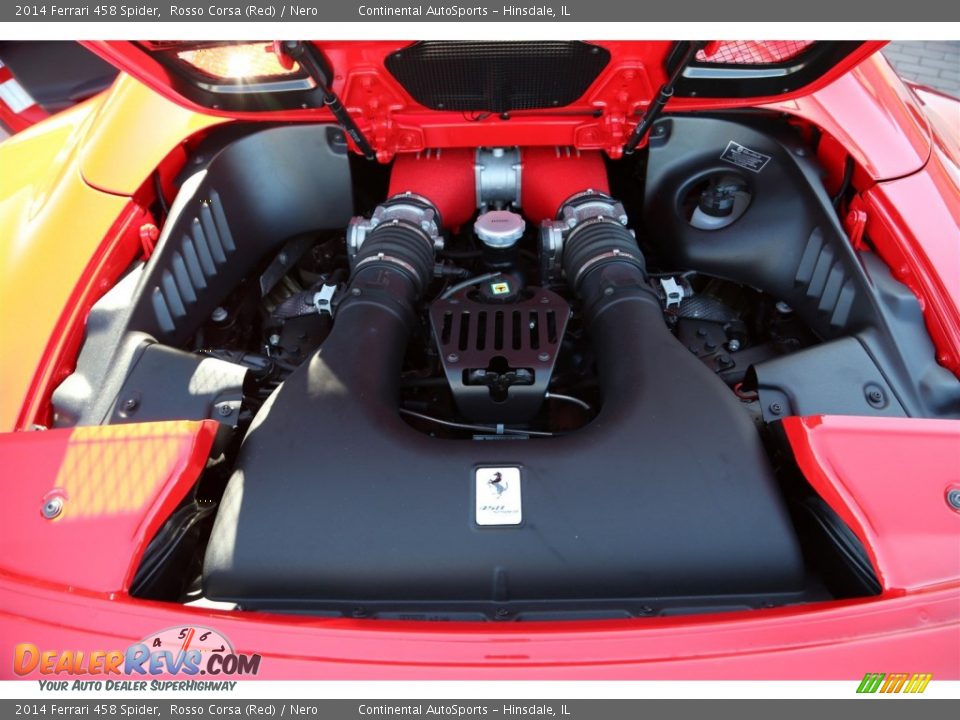 2014 Ferrari 458 Spider 4.5 Liter DI DOHC 32-Valve V8 Engine Photo #10
