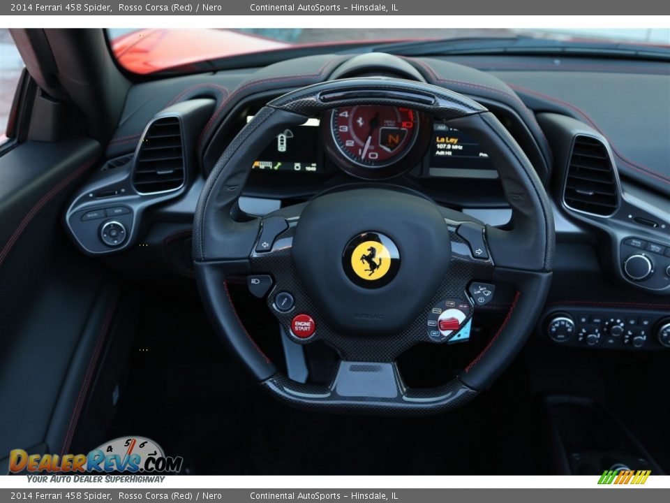 2014 Ferrari 458 Spider Steering Wheel Photo #15