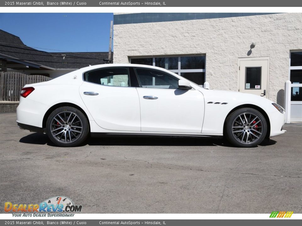 2015 Maserati Ghibli Bianco (White) / Cuoio Photo #2
