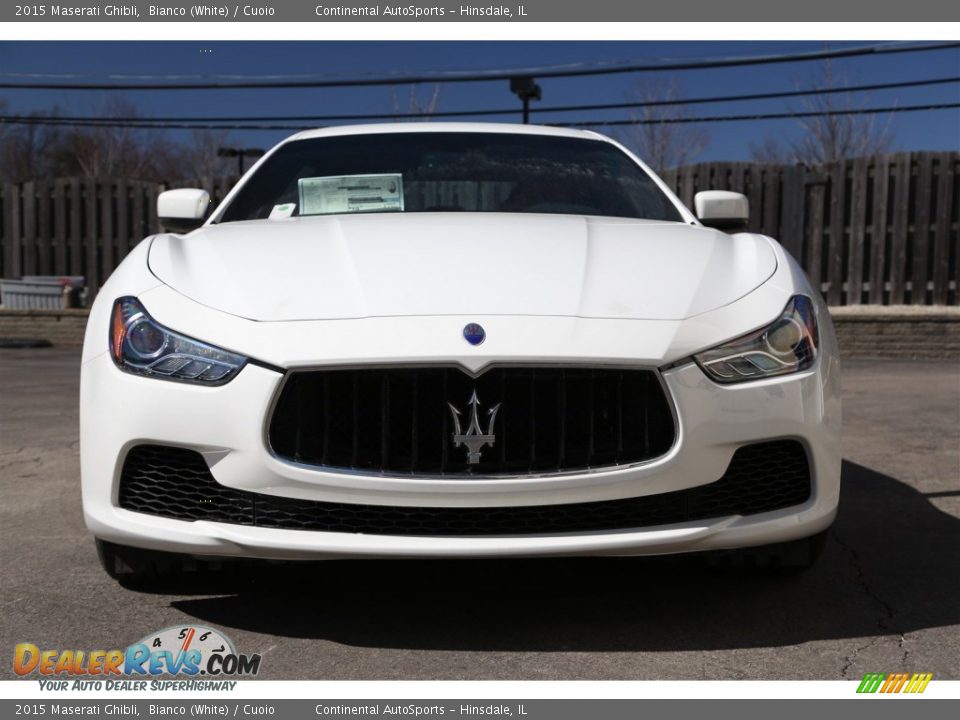 Bianco (White) 2015 Maserati Ghibli  Photo #4