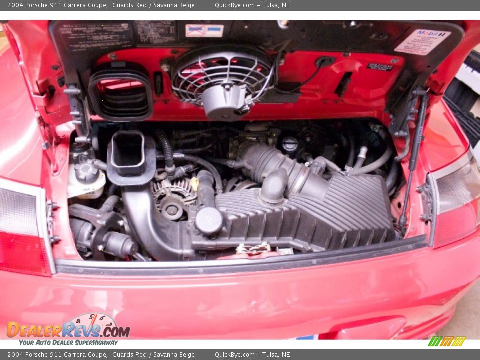 2004 Porsche 911 Carrera Coupe 3.6 Liter DOHC 24V VarioCam Flat 6 Cylinder Engine Photo #13
