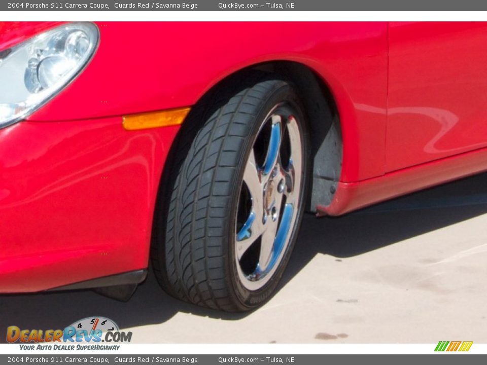 2004 Porsche 911 Carrera Coupe Guards Red / Savanna Beige Photo #29