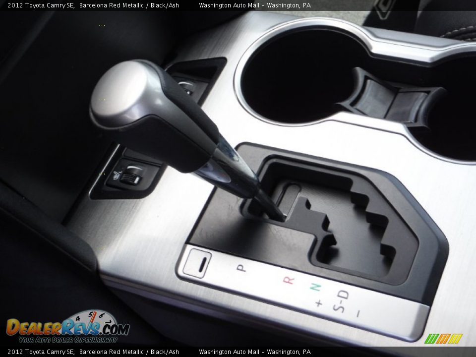 2012 Toyota Camry SE Barcelona Red Metallic / Black/Ash Photo #17